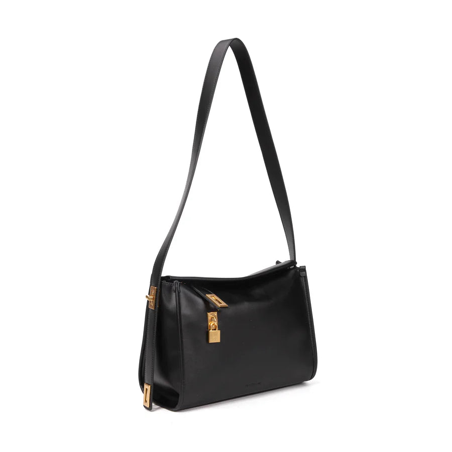 BORSA A SPALLA NERA GIO CELLINI