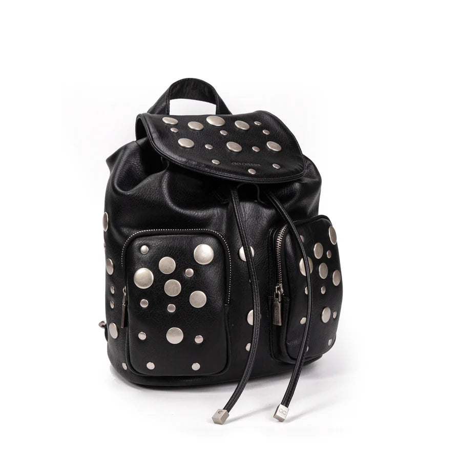 ZAINO NERO BORCHIATO GIO CELLINI