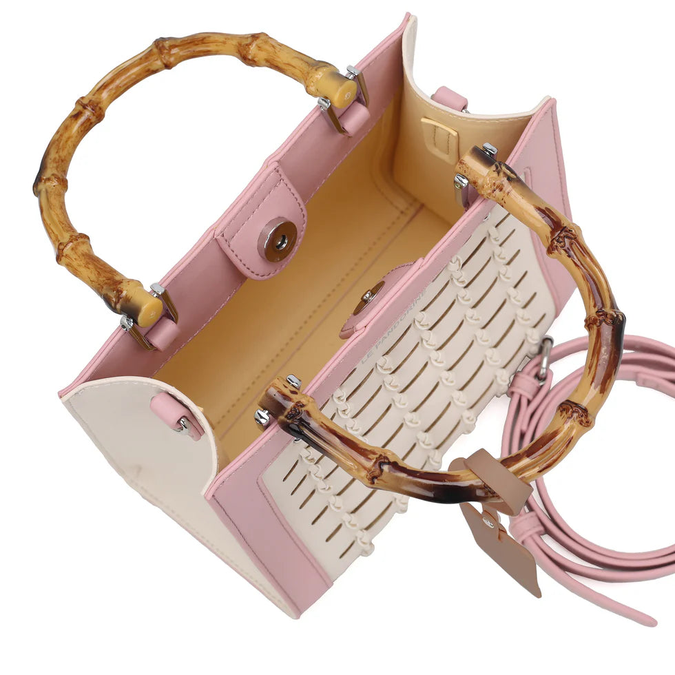 BAG con manico in bambù Lepandorine