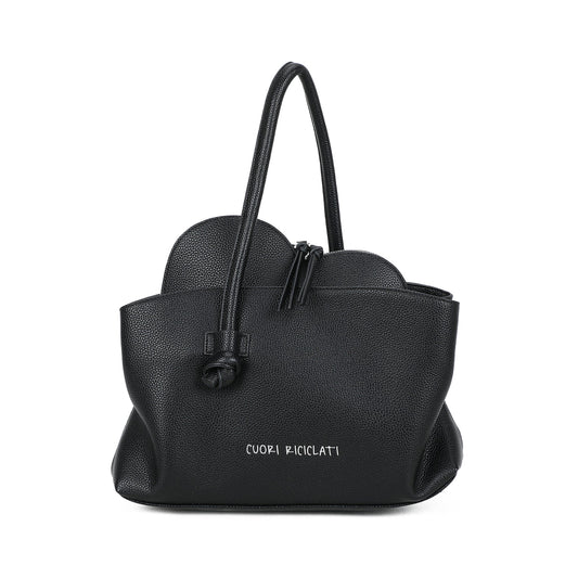 BORSA A SPALLA CUORI RICICLATI