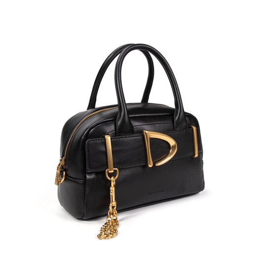 Borsa a mano GioCellini nera/testa di moro