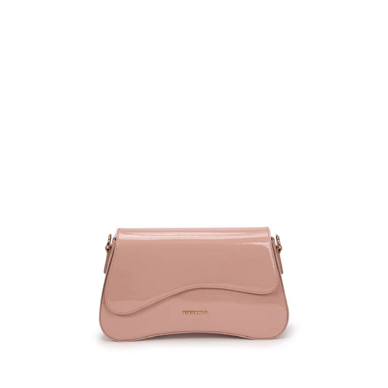 POCHETTE CON TRACOLLA IN VERNICE VIVIENNED