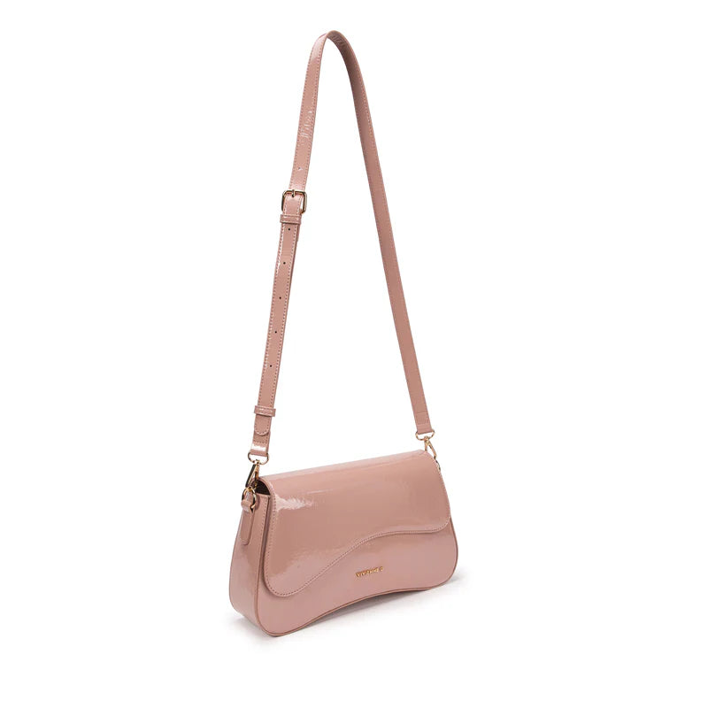 POCHETTE CON TRACOLLA IN VERNICE VIVIENNED